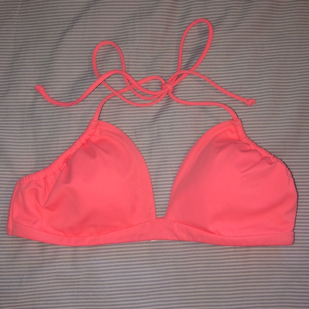 Victoria’s Secret PINK Coral Bikini Top
